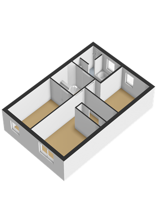 Floorplan - Louis Paul Boonstraat 42, 1321 KC Almere